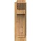Ekena Millwork Imperial Slat Rough Sawn Outlooker, Western Red Cedar, 6"W x 12"D x 20"H OUT06X12X20IMP06RWR - alternate 2